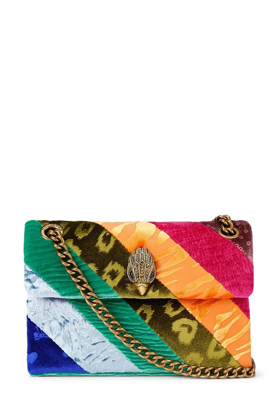Kurt Geiger London torebka Kensington nie mieści A4 multicolor 5379769789