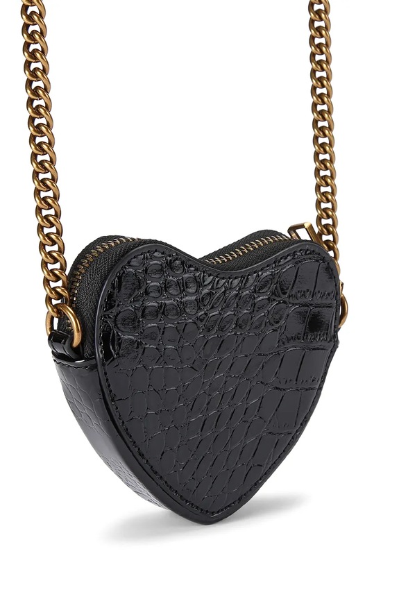 Kurt Geiger London torebka skórzana 9548400409 czarny SS26