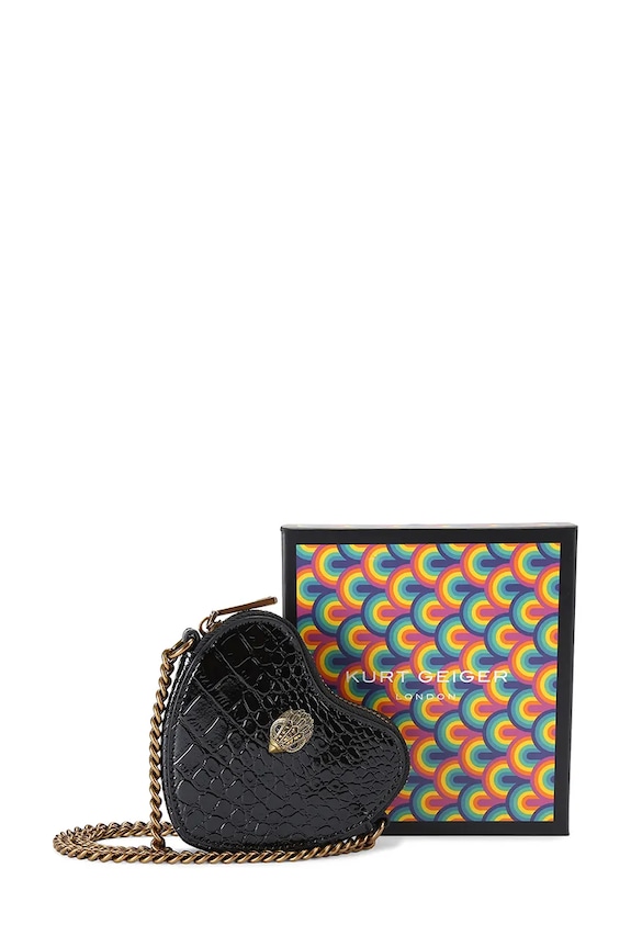 Kurt Geiger London torebka skórzana 9548400409 czarny