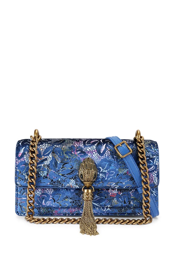 Kurt Geiger London torebka Shoreditch nie mieści A4 fioletowy 5369385609