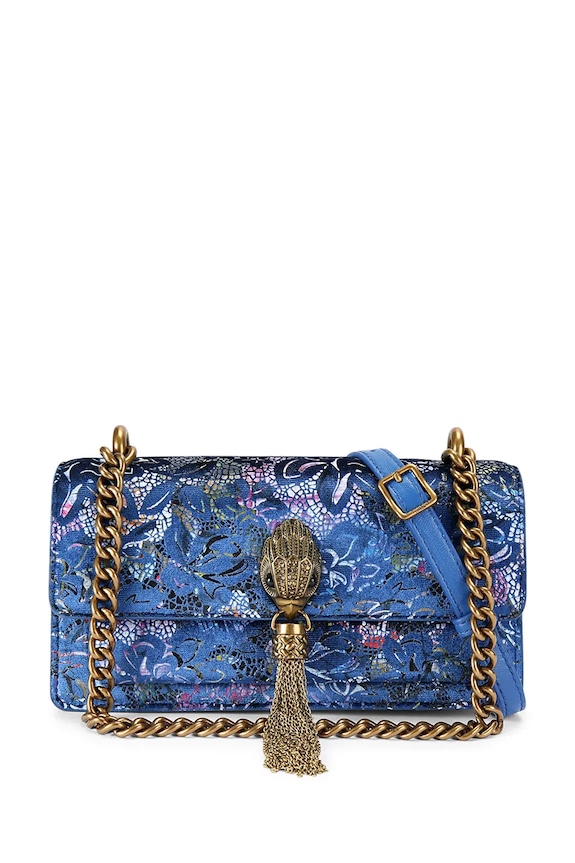 Kurt Geiger London torebka Shoreditch nie mieści A4 fioletowy 5369385609