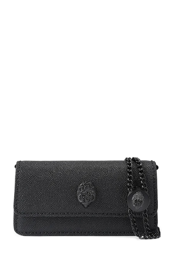 Kožna torba Kurt Geiger London Shoreditch bez uzorka crna 5368500109