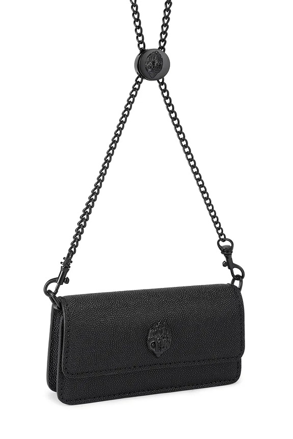 Kožna torba Kurt Geiger London Shoreditch 5368500109 crna SS26