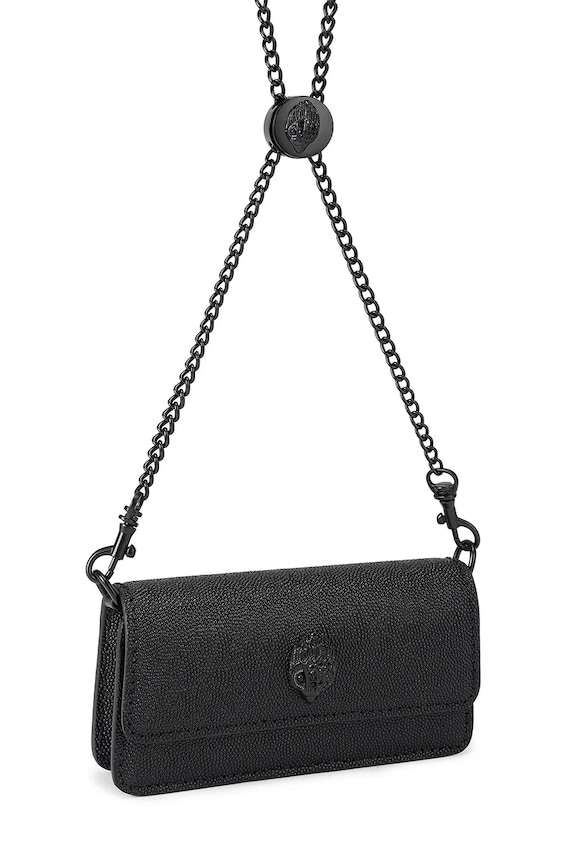 Kožna torba Kurt Geiger London Shoreditch 5368500109 crna SS26