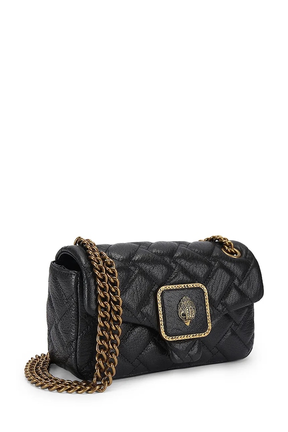 Kožna torba Kurt Geiger London Pimlico 5377800109 crna SS26
