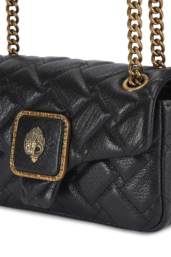 Kurt Geiger London borsa a mano in pelle Pimlico nero 5377800109