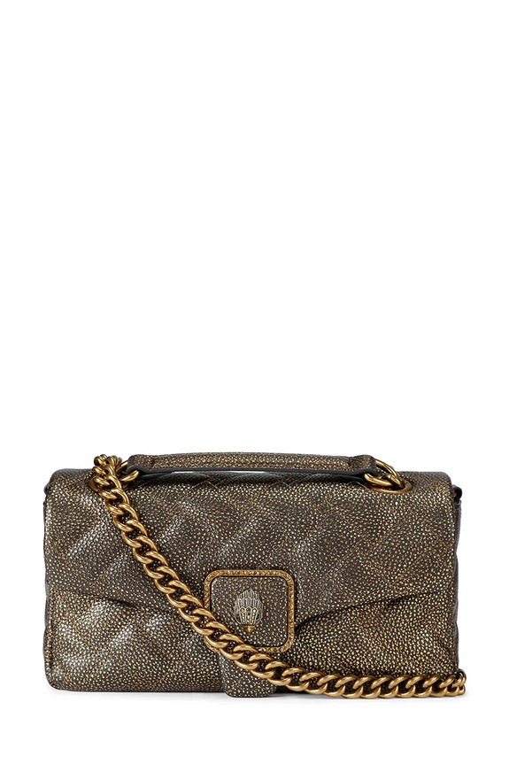 Kurt Geiger London poșetă de piele Pimlico nu incape in A4 maro 5374860109
