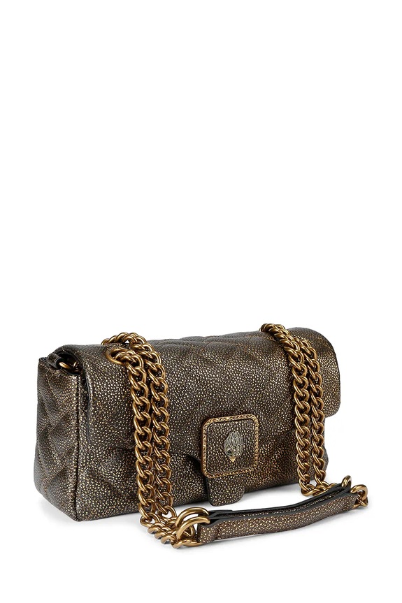 Kurt Geiger London poșetă de piele Pimlico 5374860109 maro SS26