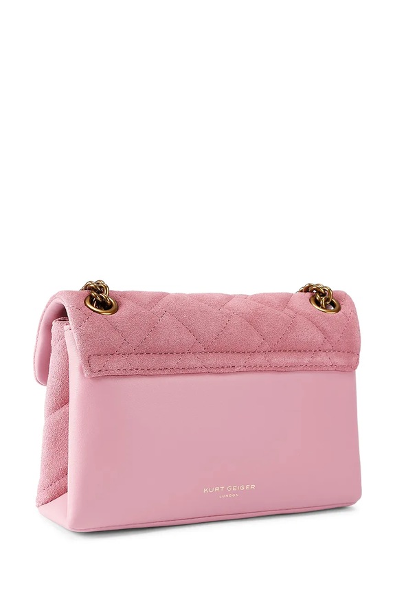 Dodaci Torba od brušene kože Kurt Geiger London Kensington 5017398219 roza