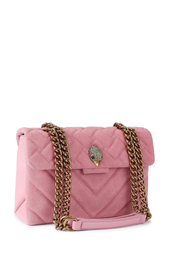 Kurt Geiger London geantă de piele Kensington 5021598219 roz SS26