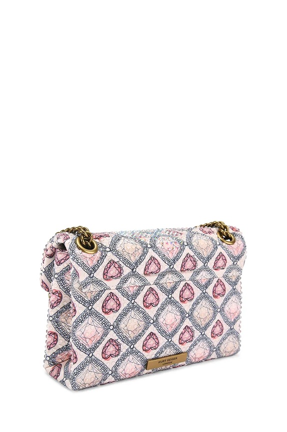 Accesorii Kurt Geiger London poșetă Kensington 5018143609 bej