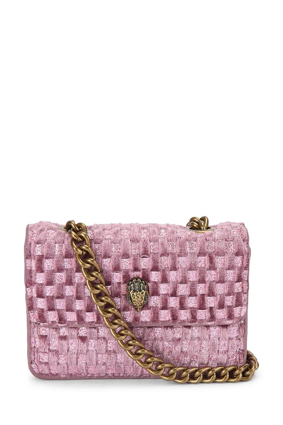 Kurt Geiger London torebka Kensington nie mieści A4 różowy 5364557979