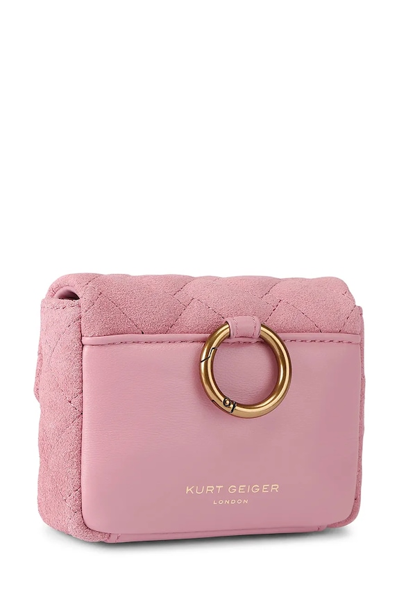 Dodaci Torba od brušene kože Kurt Geiger London Kensington 5365098209 roza