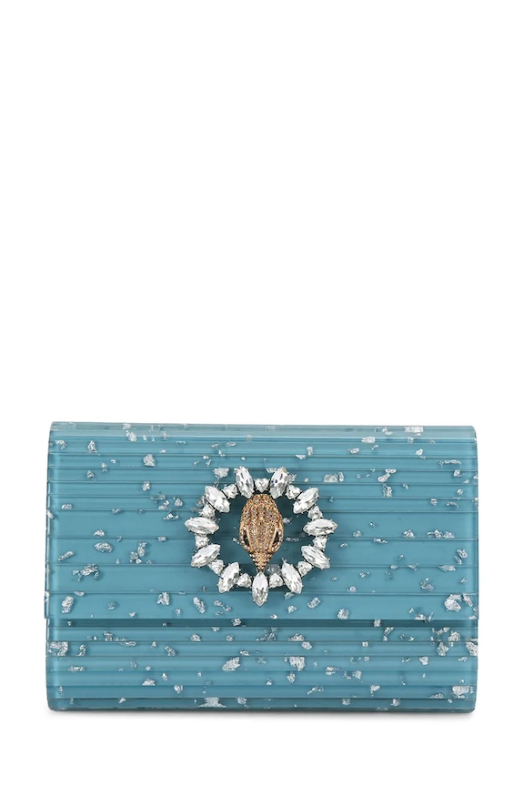 Kurt Geiger London lapos táska szintetikus kék 5374282979