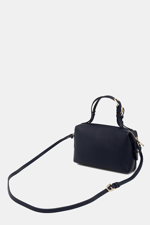 Аксессуары Кожаная сумочка Furla Double Mini Boston Bag WE00870.BX3036.4852S тёмно-синий
