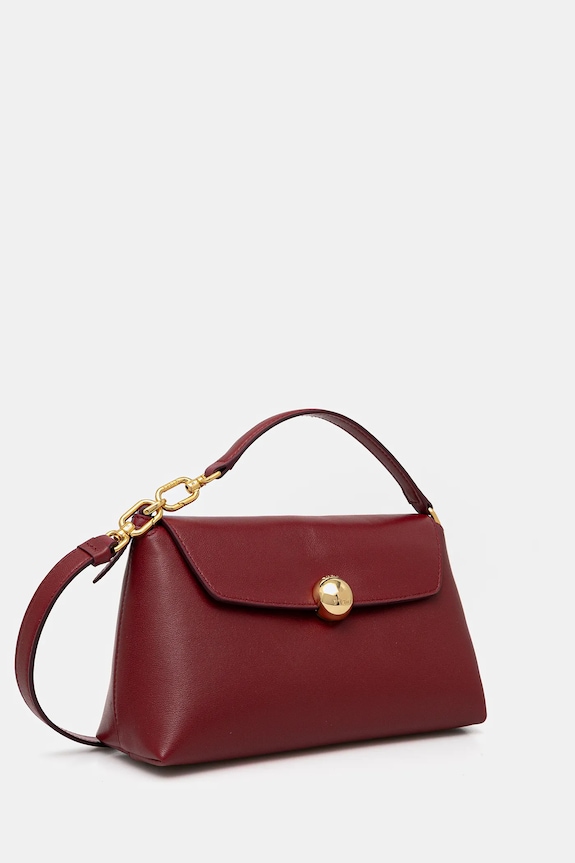 Δερμάτινη τσάντα Furla Sfera Soft mini WE00881.BX2269.CGQ00 κόκκινο SS26