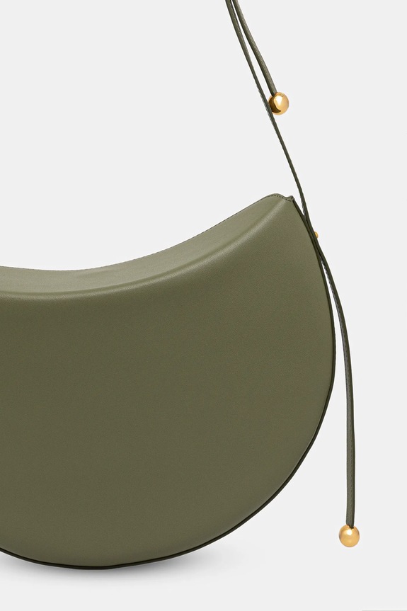 Accessori Furla borsa a mano in pelle Moonstone M Shoulder Bag WB01868.BX3104.4555S verde