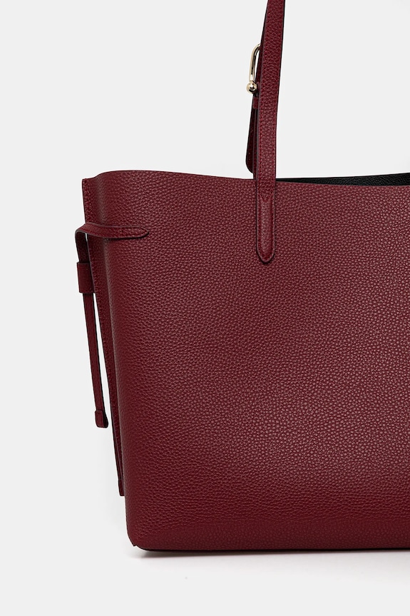 Δερμάτινη τσάντα Furla μπορντό WB02001.BX4329.4617S