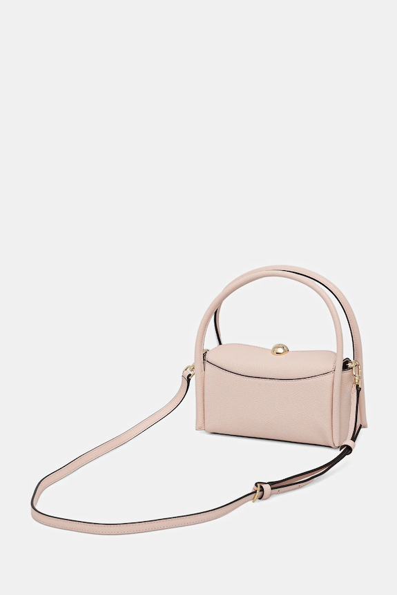 Accesorii Furla poșetă de piele Nicole Mini Boston Bag WE00893.BX4296.4355S roz