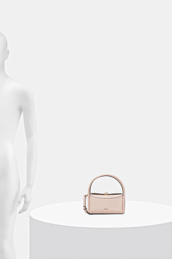 Furla poșetă de piele Nicole Mini Boston Bag WE00893.BX4296.4355S