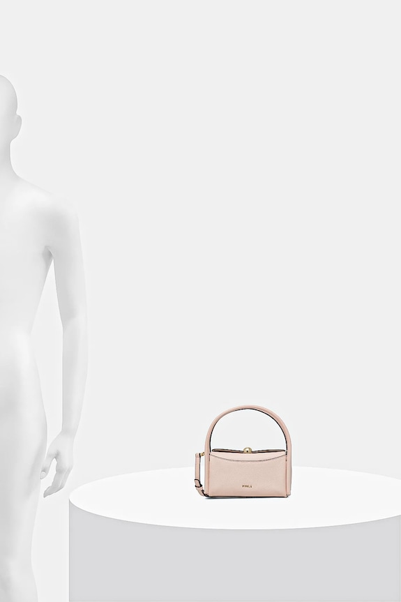 Furla poșetă de piele Nicole Mini Boston Bag WE00893.BX4296.4355S