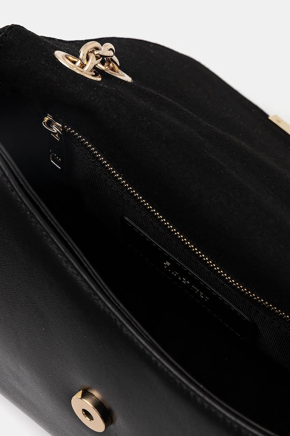 Δερμάτινη τσάντα Furla Nadia WB01817.BX2269.O6000 μαύρο