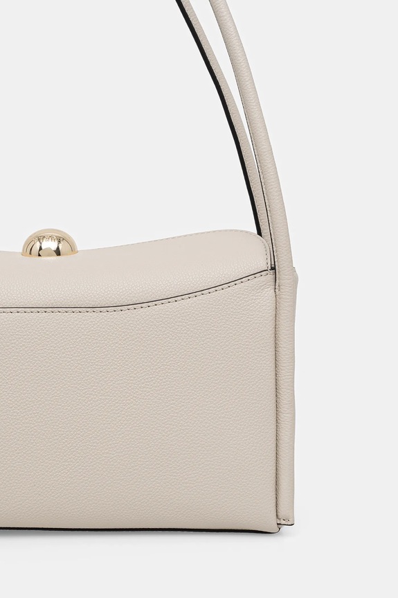 Kiegészítők Furla bőr táska Nicole M Boston Bag WB01883.BX4296.4556S bézs