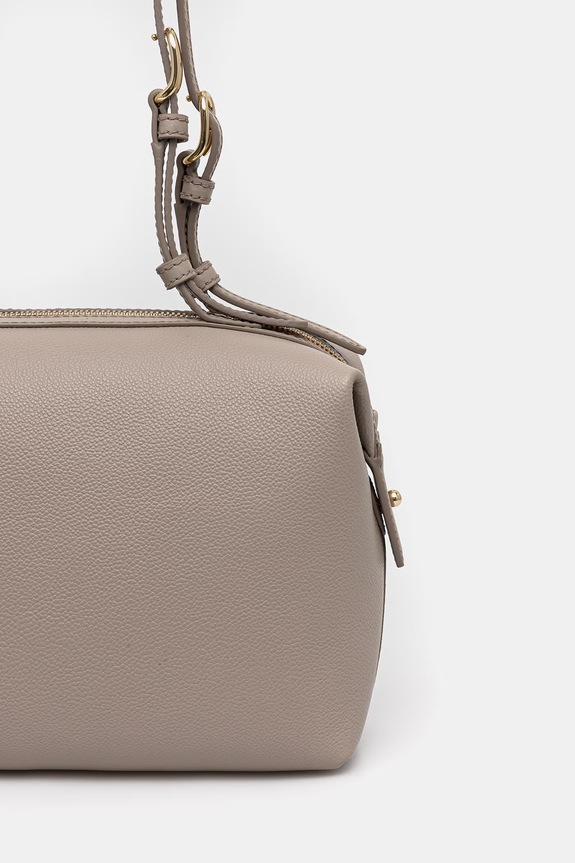 Δερμάτινη τσάντα Furla Double M Boston Bag μπεζ WB01905.BX3036.4488S