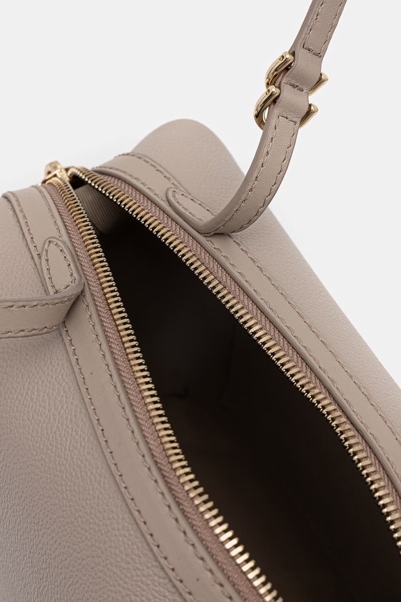 Δερμάτινη τσάντα Furla Double M Boston Bag WB01905.BX3036.4488S μπεζ