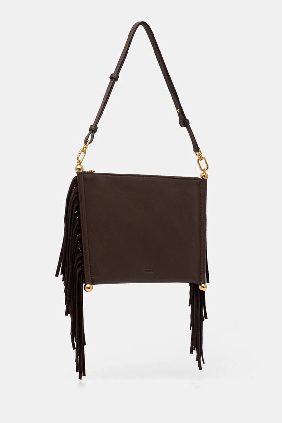 Kožená kabelka Furla Sfera Soft mini WE00836.BX4332.4286S hnedá SS26