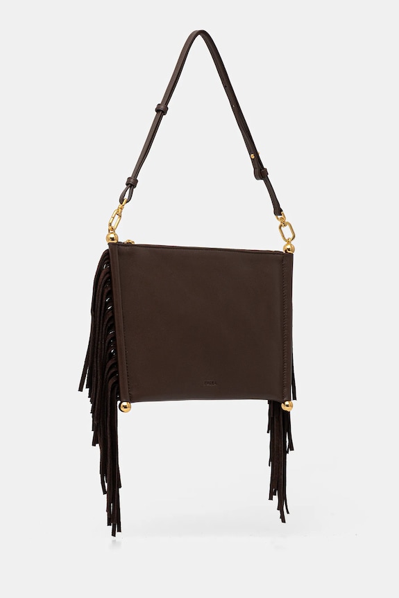 Kožená kabelka Furla Sfera Soft mini WE00836.BX4332.4286S hnedá SS26