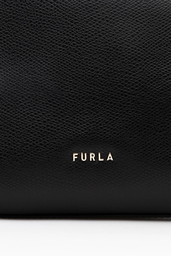 Kožená kabelka Furla Tonie Mini Hobo čierna WE00877.A.0023.O6000