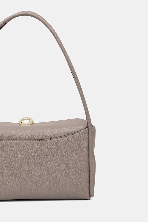 Kiegészítők Furla bőr táska Nicole M Boston Bag WB01883.BX4296.3624S barna