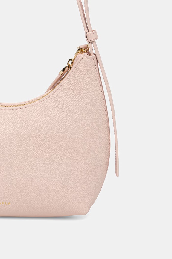 Furla kabelka dámska kožená Goccia S Shoulder Bag ružová WB01500.BX3353.4355S