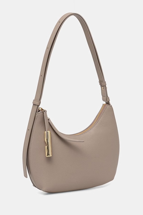 Furla kabelka rohlík dámská kožená Goccia S Shoulder Bag WB01500.BX3353.4488S béžová SS26