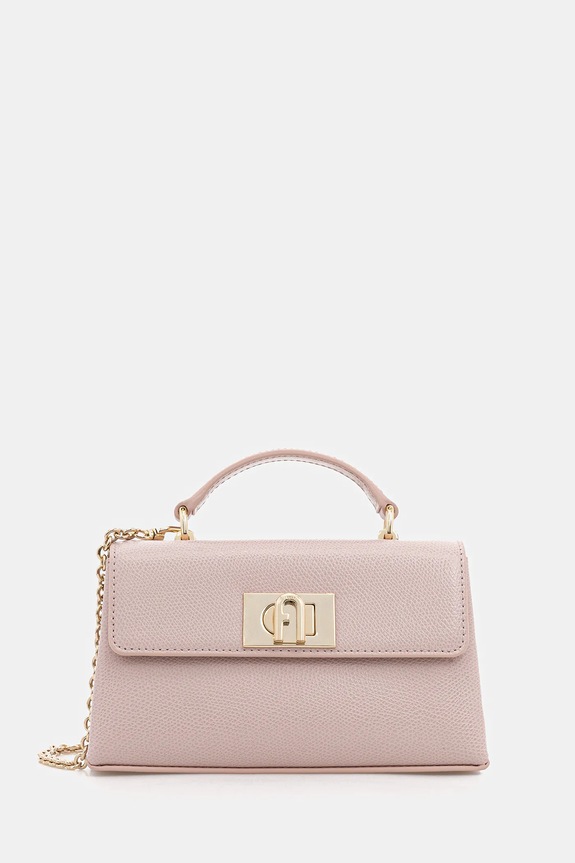 Furla torebka skórzana skóra licowa różowy WE00423.ARE000.2814S