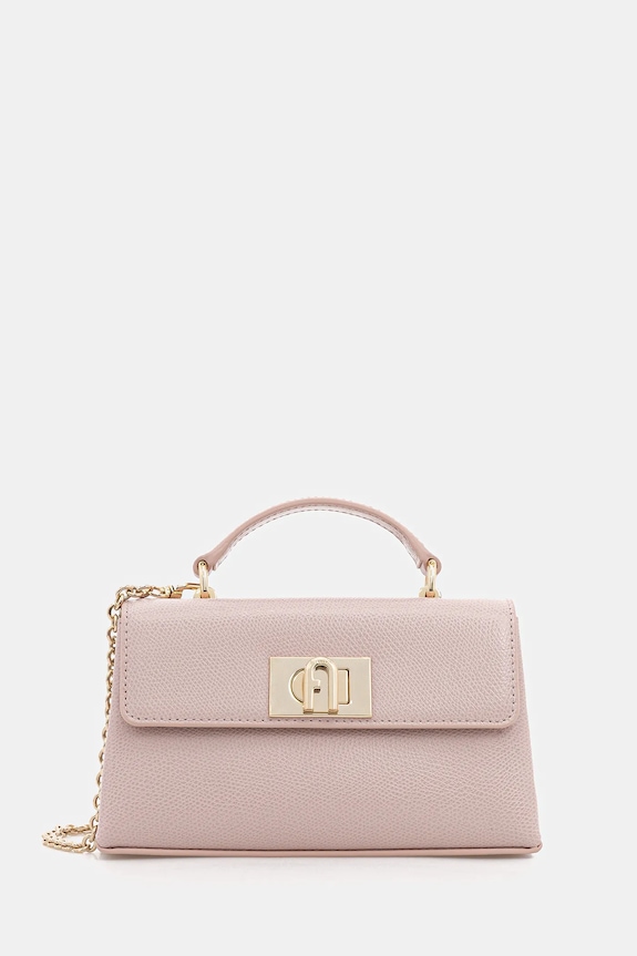 Furla torebka skórzana skóra licowa różowy WE00423.ARE000.2814S