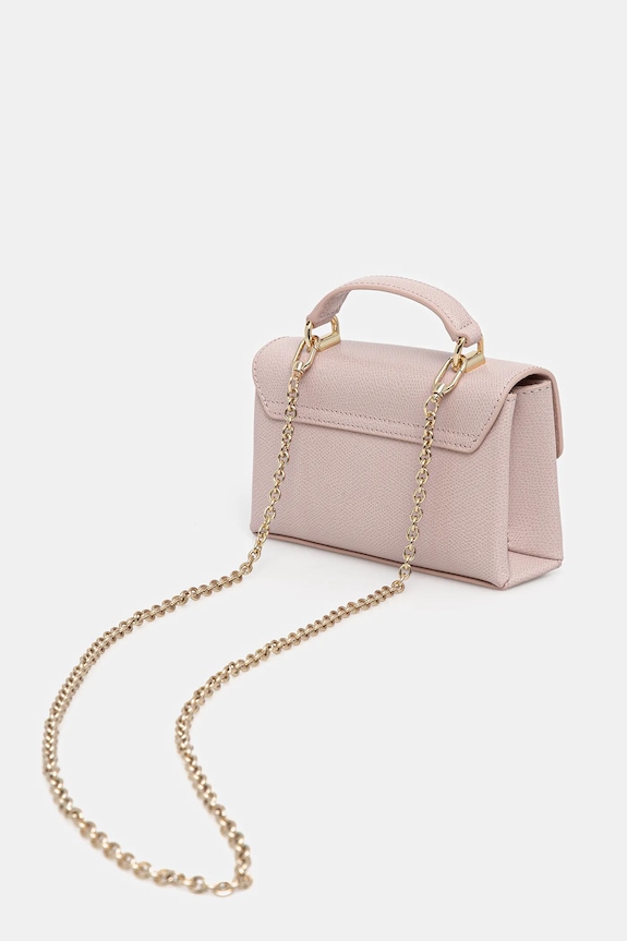 Akcesoria Furla torebka skórzana WE00423.ARE000.2814S różowy