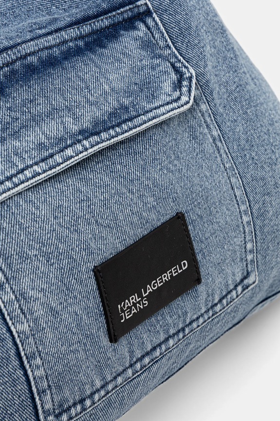Jeans torba Karl Lagerfeld Jeans modra B1W50005