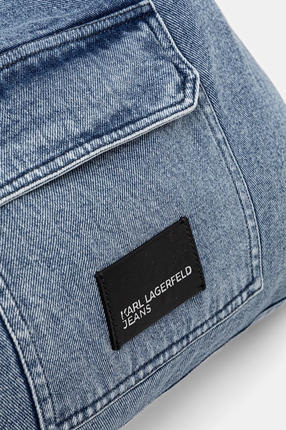 Jeans torba Karl Lagerfeld Jeans modra B1W50005