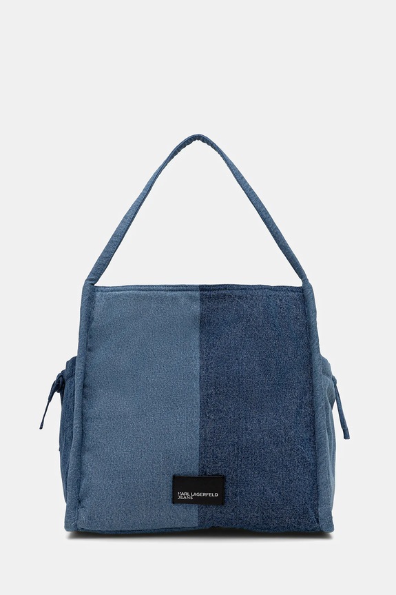 Karl Lagerfeld Jeans geantă de blugi uni albastru B1W50007