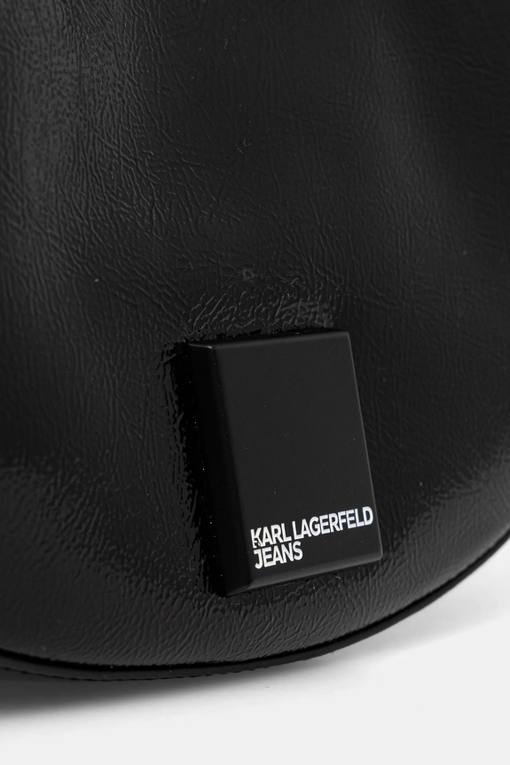 Kabelka Karl Lagerfeld Jeans čierna B1W30138
