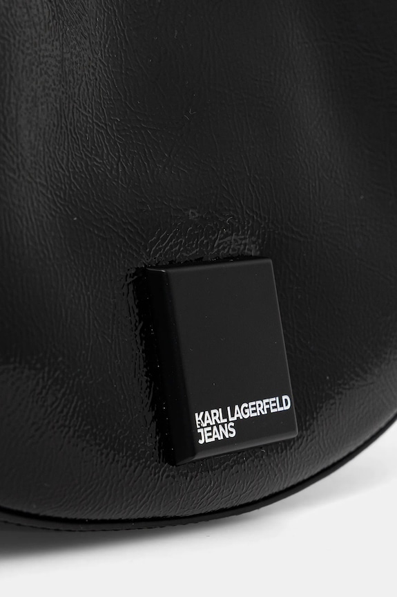 Kabelka Karl Lagerfeld Jeans čierna B1W30138