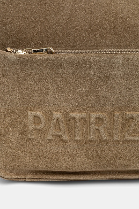 Τσάντα σουέτ Patrizia Pepe πράσινο 2B0125.L152