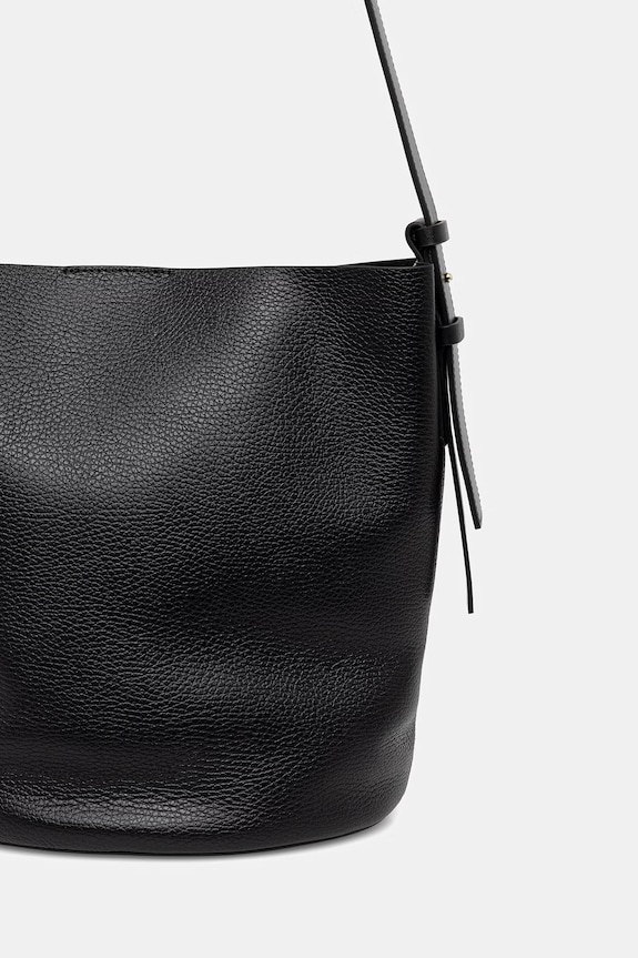 Accesorii Patrizia Pepe geantă pentru femei, din piele 8B0287.L148 negru
