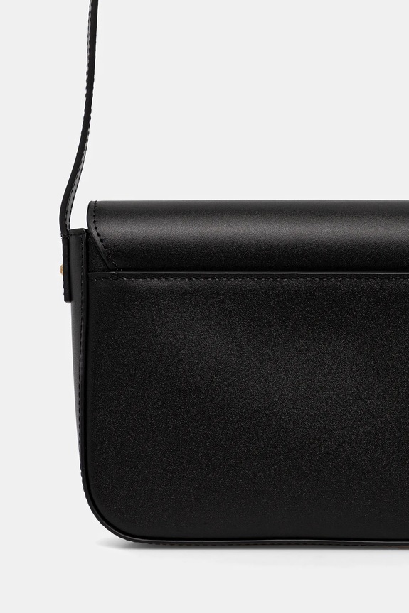 Accesorii Patrizia Pepe poșetă de piele 8B0303.L061 negru