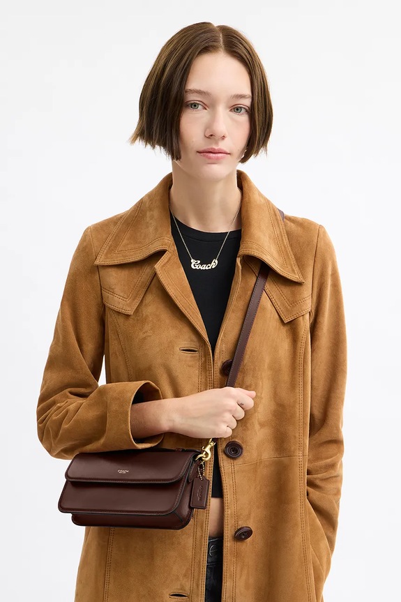 Coach Geantă crossbody de femei din piele Elora Top Handle CCY30