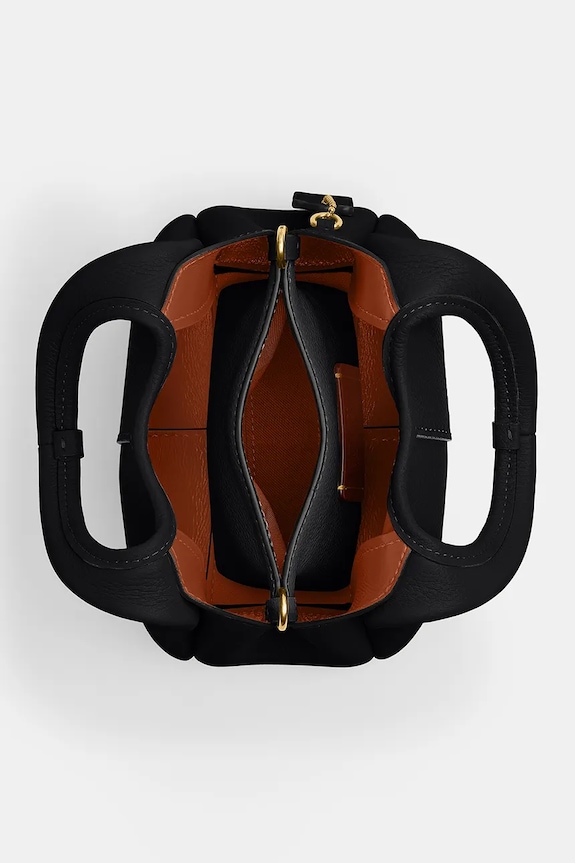 Coach geantă de piele lână 19 CCY32 negru