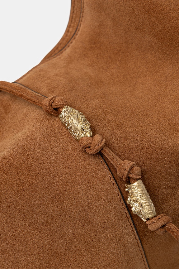 Аксесуари Замшева сумочка Pedro del Hierro 1113578 коричневий