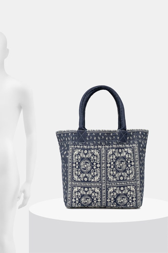 Hoss Intropia torebka shopper damska jeansowa 2053140